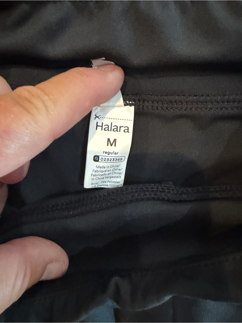 HALARA sz med Black dress Pants - Picture 2 of 7